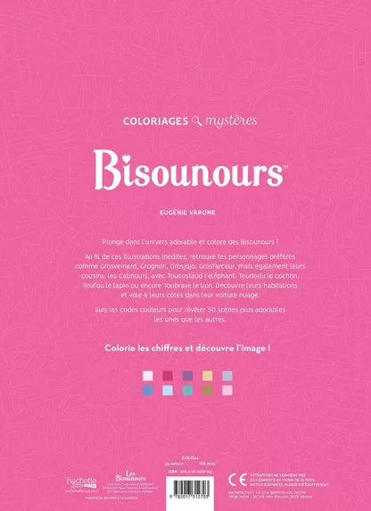 Coloriage mystère bisounours