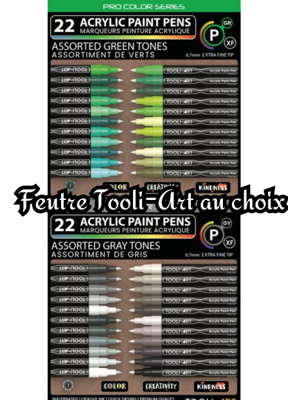 Tooli Art Marqueur Acrylique au choix