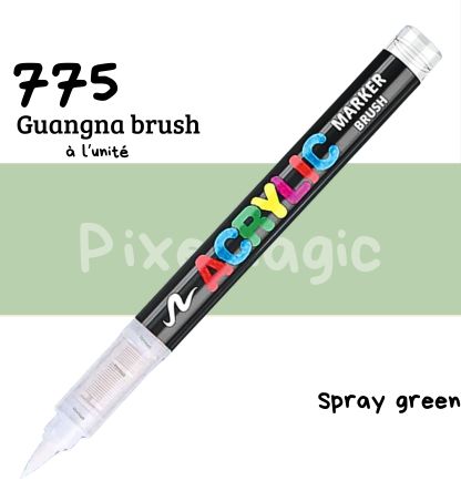 Guangna brush 775 Spray green feutre acrylique à l'unité