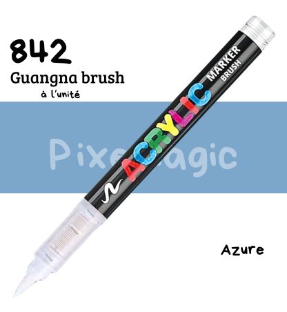 Guangna brush 842 Azure feutre acrylique à l'unité
