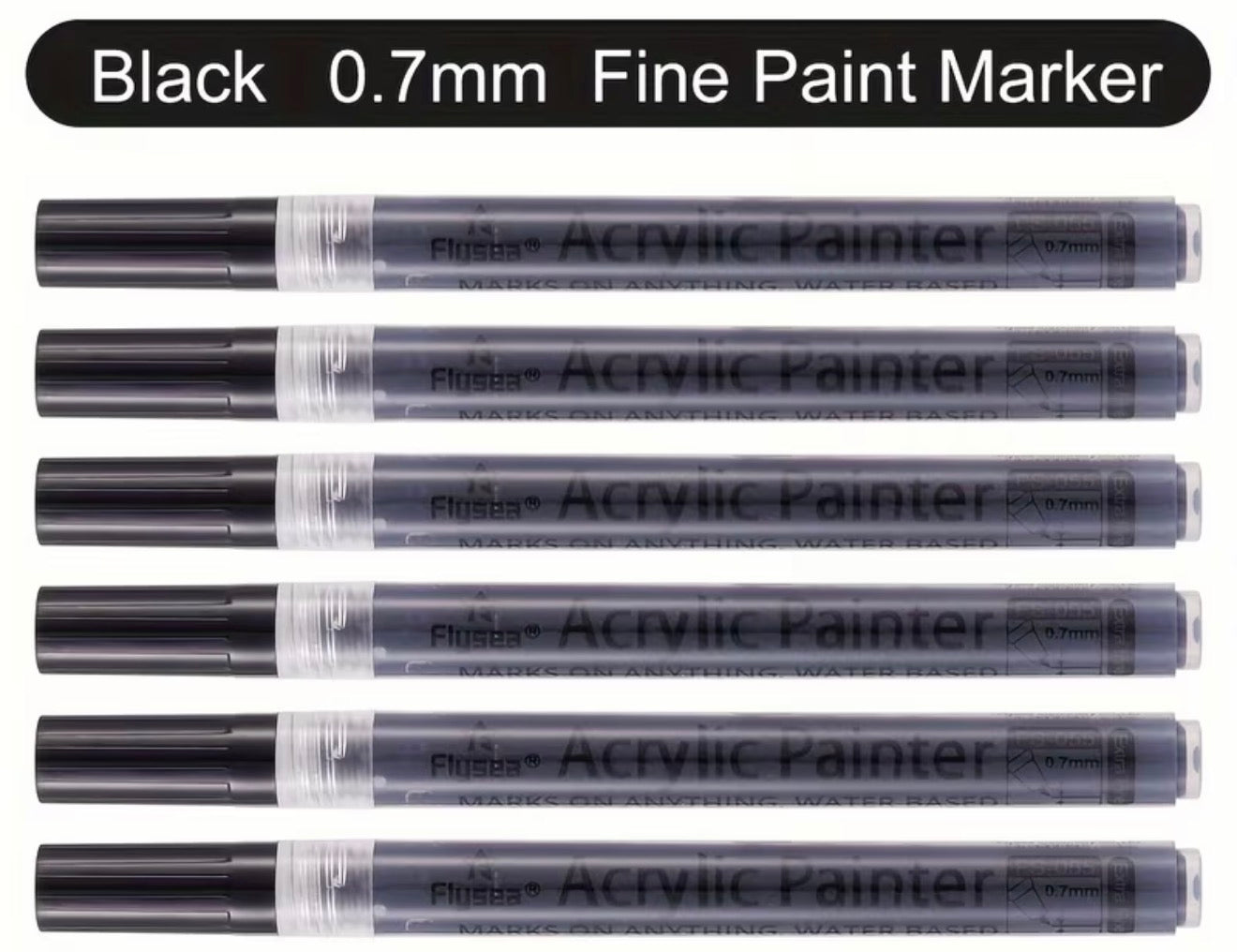 Stylo peinture acryliques vendu à l’unité