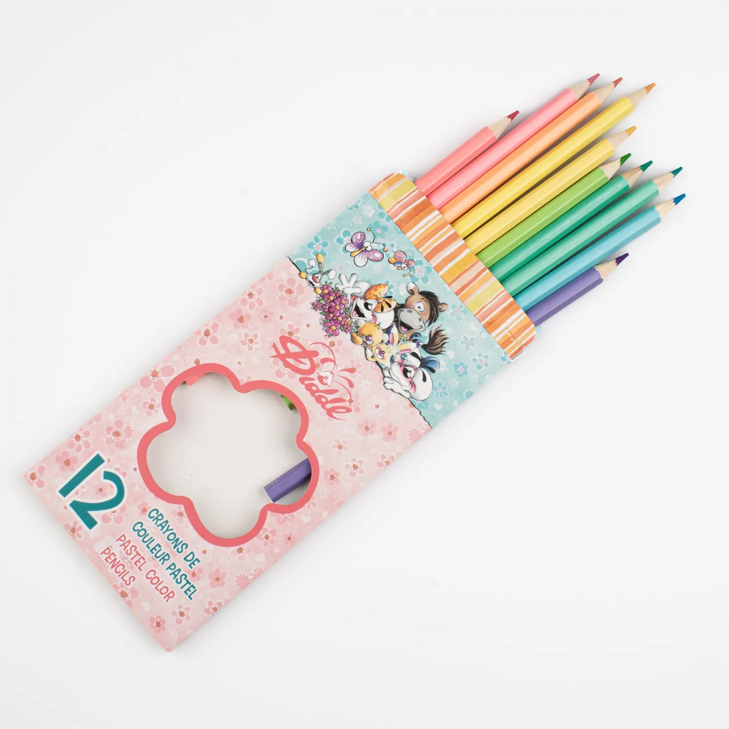 Précommande - Boite de 12 crayons de couleur - DIDDL (Collection 2)