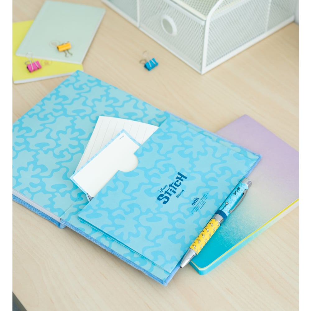Carnet A5 Stitch avec stylo lumineux
