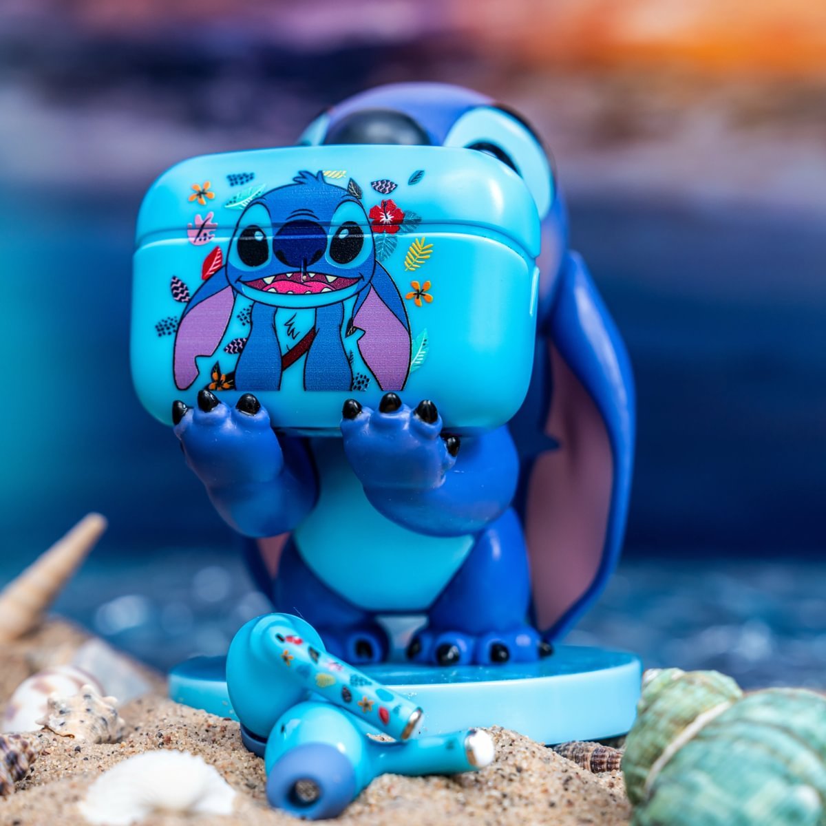 Ecouteur avec support Stitch