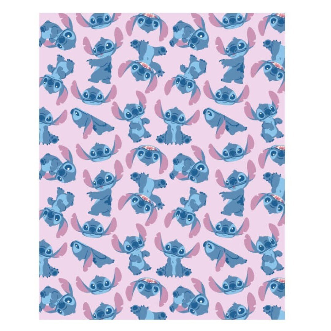 Couverture flanelle Stitch
