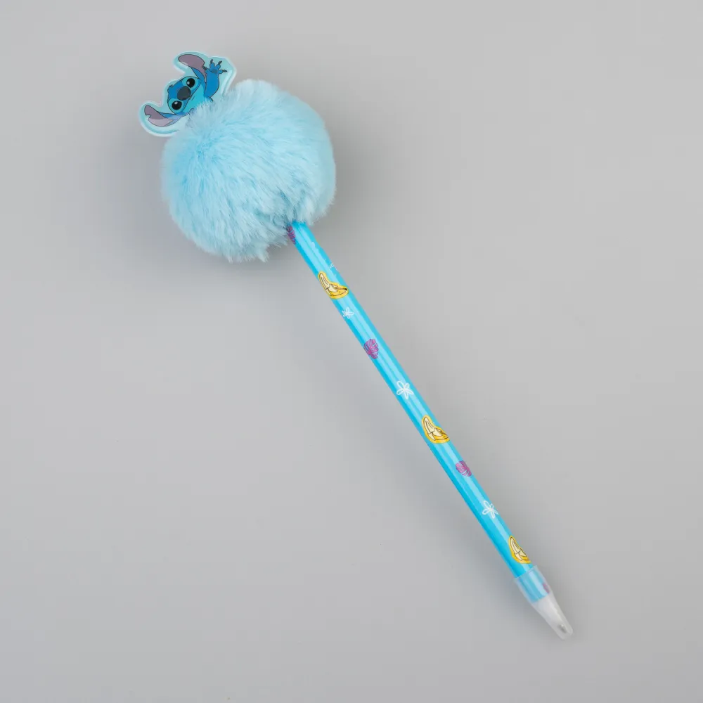 Stylo bille pompons