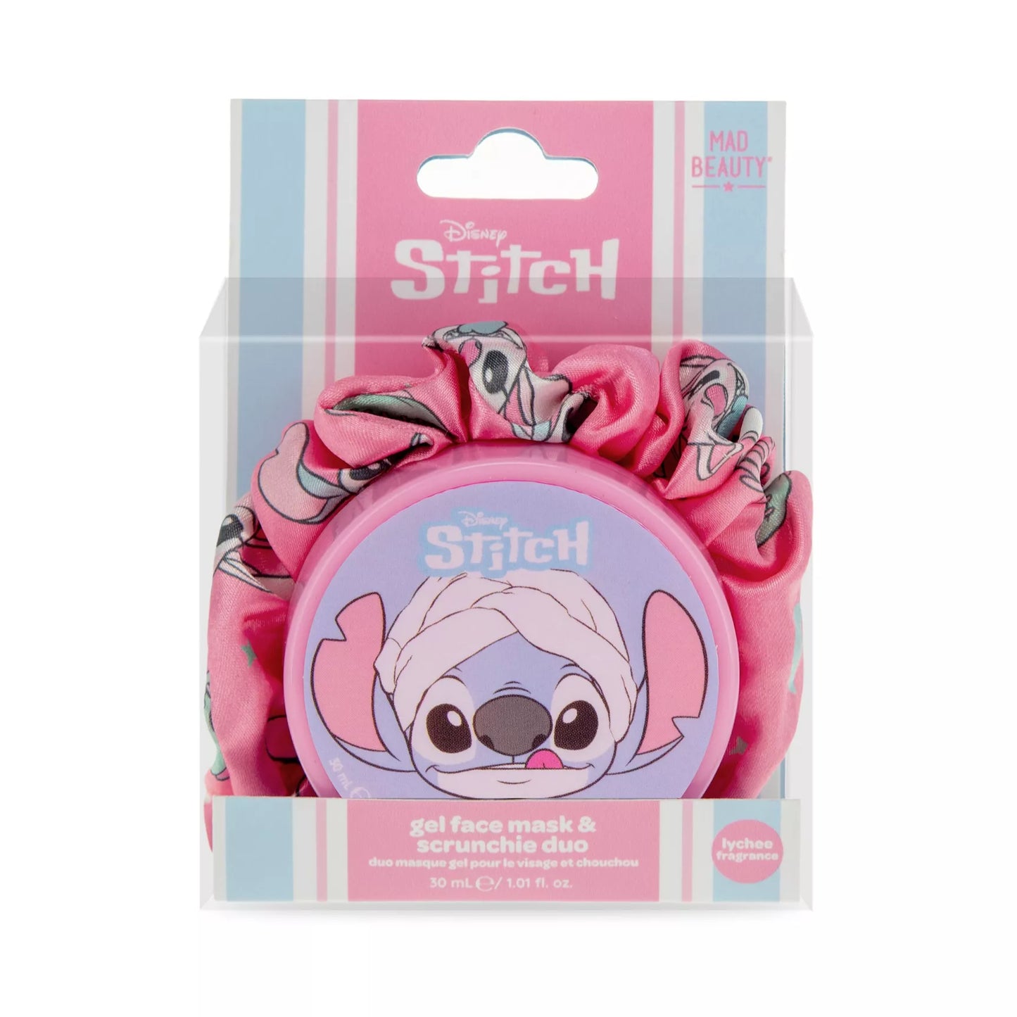 Masque et chouchou Stitch