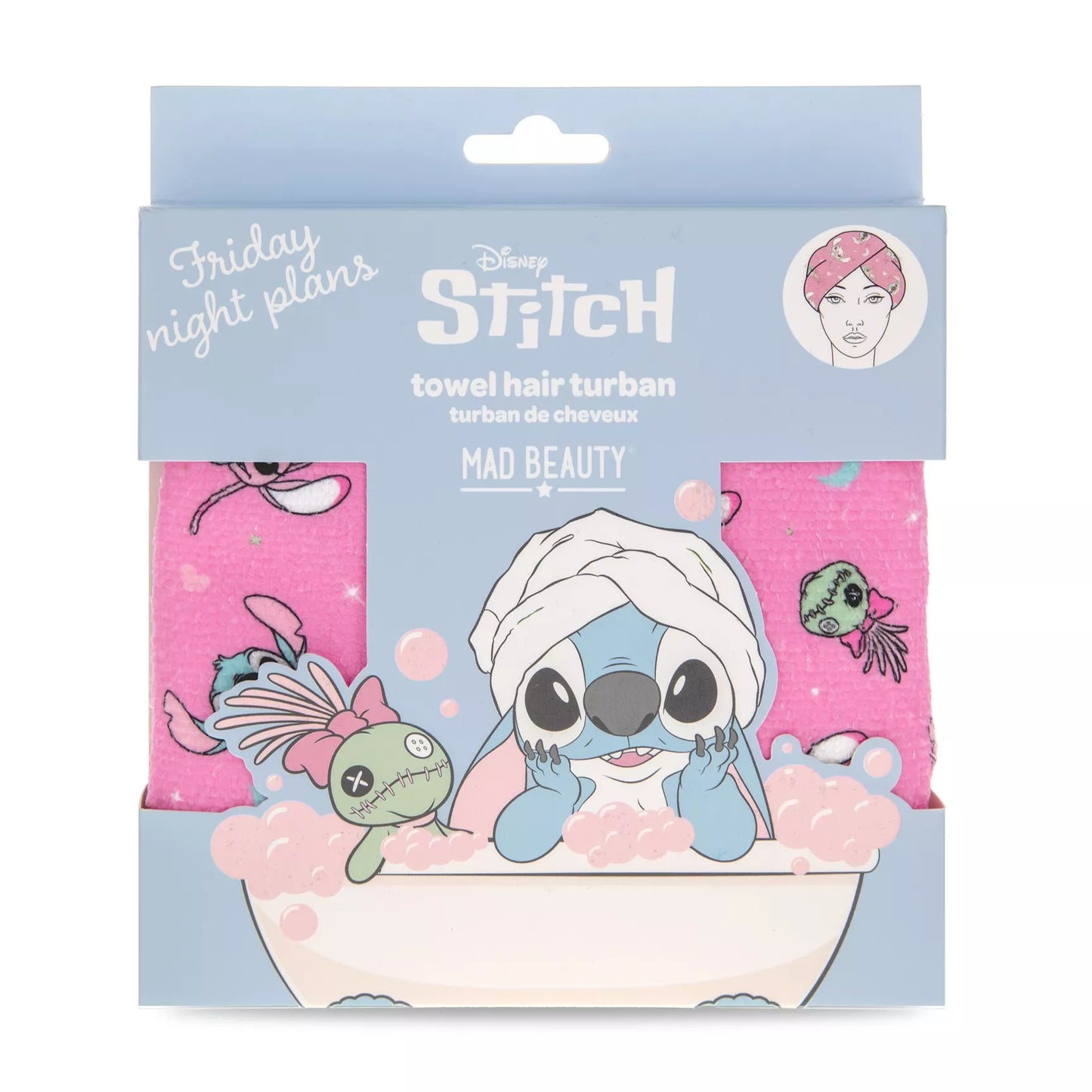 Turban cheveux Stitch