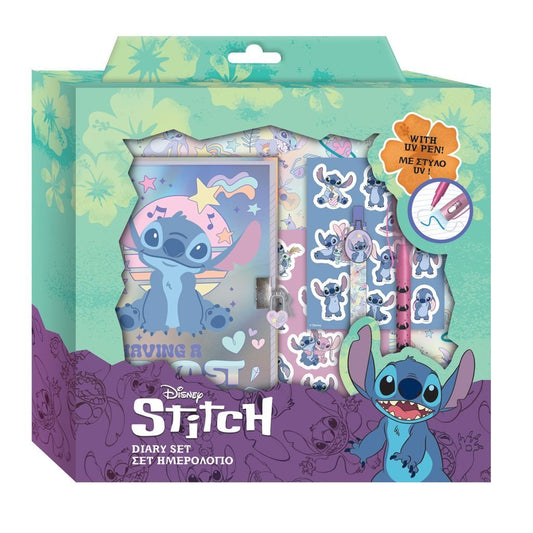 Journal intime avec cadenas Stitch