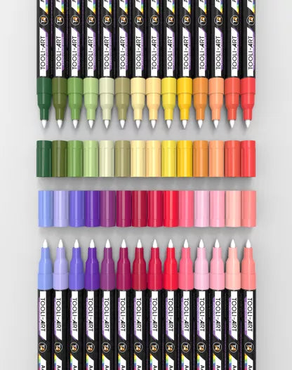 Tooli Art feutre Acrylique Set Fleurs sauvages  07mm vendu à l'unité