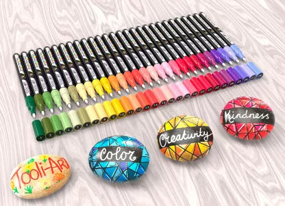Tooli Art feutre Acrylique Set Fleurs sauvages  07mm vendu à l'unité ou la boîte