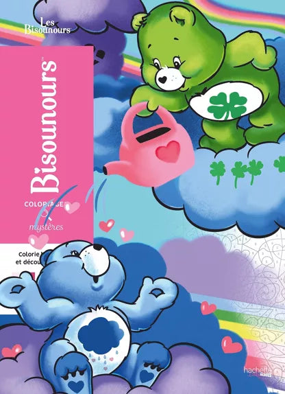 Coloriage mystère bisounours