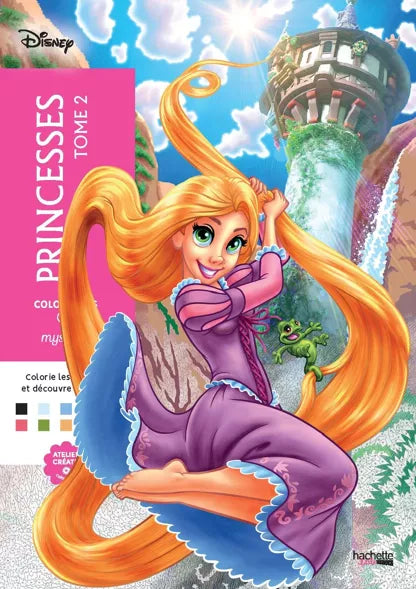 Coloriage mystère princesse 2