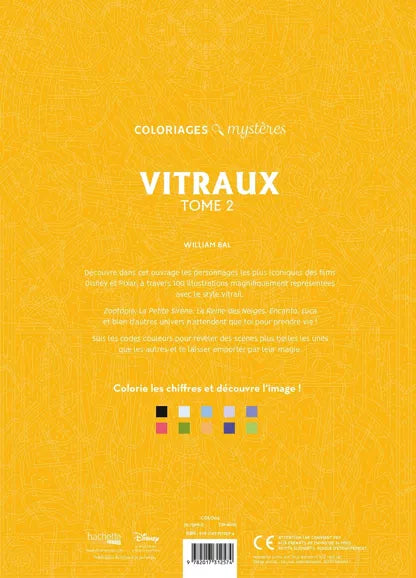 Coloriage mystère vitraux tome 2