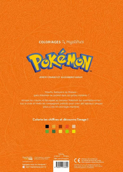 Coloriages mystère Pokémon