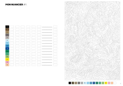 Coloriages mystère Marsupilami