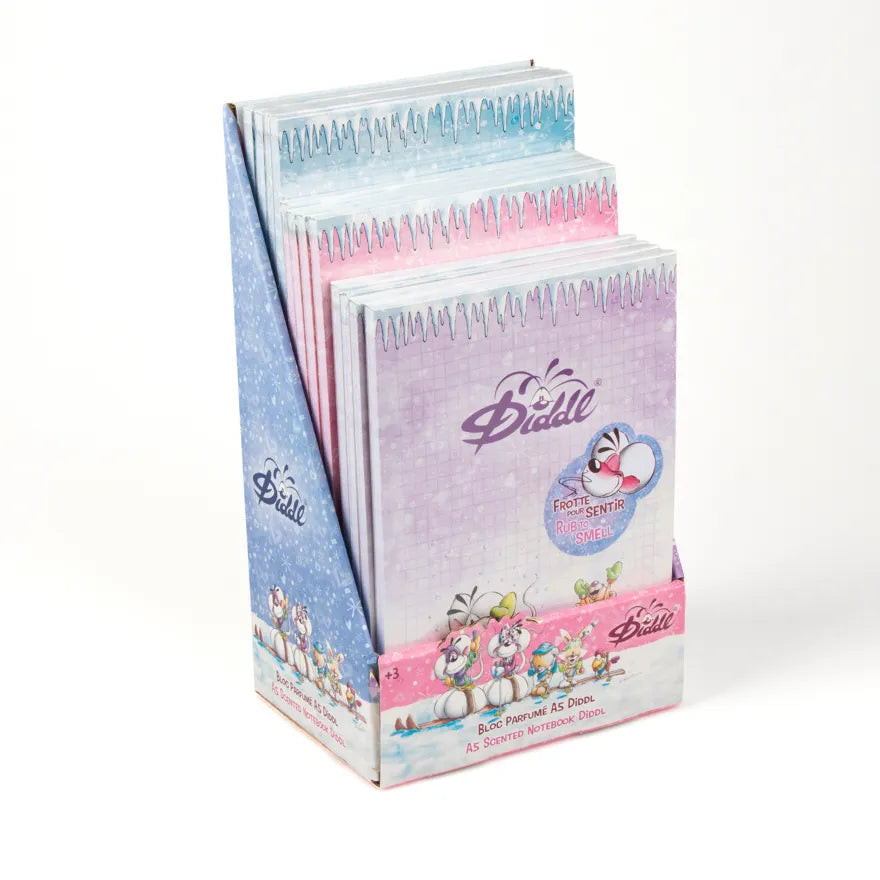 Précommande - Bloc parfumé A5 Diddl (Collection Hiver 2026) - Livraison à partir de fin octobre