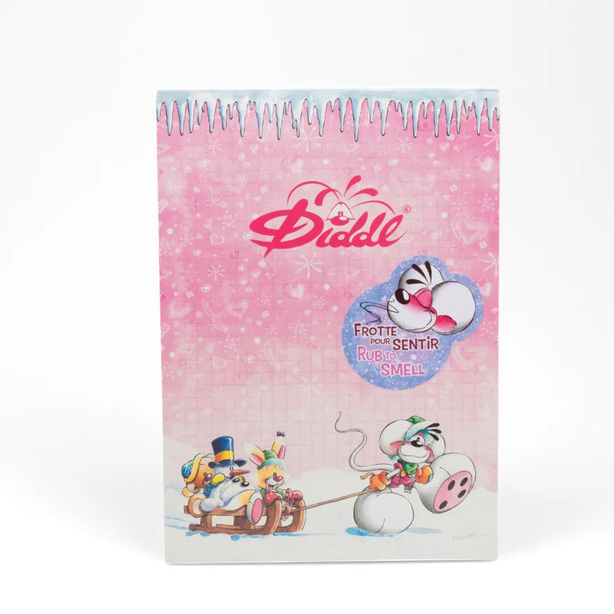 Précommande - Bloc parfumé A5 Diddl (Collection Hiver 2026) - Livraison à partir de fin octobre