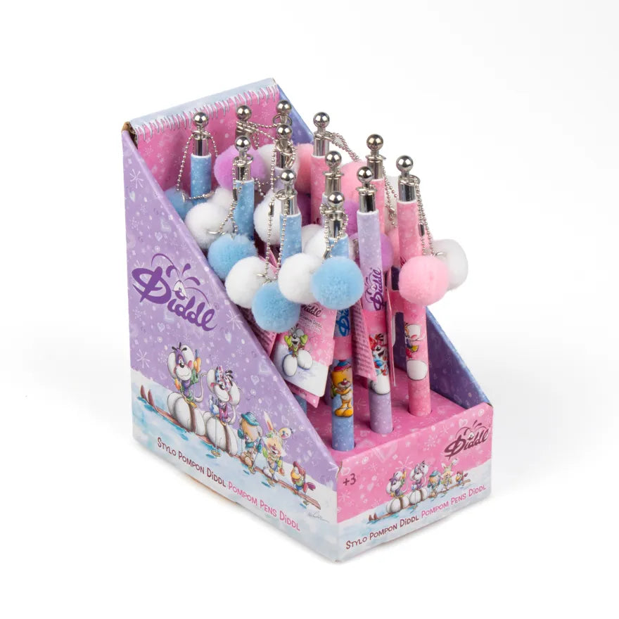 Précommande - Stylo Pompon Diddl (Collection Hiver 2026) - Livraison à partir de fin octobre