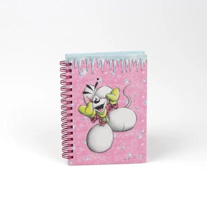 Précommande - Carnet A6 silhouette de Noël détachable Diddl (Collection Hiver 2026) - Livraison à partir de fin octobre