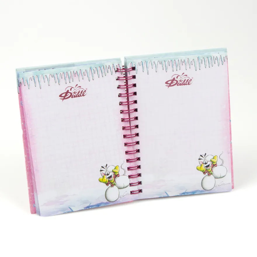 Précommande - Carnet A6 silhouette de Noël détachable Diddl (Collection Hiver 2026) - Livraison à partir de fin octobre