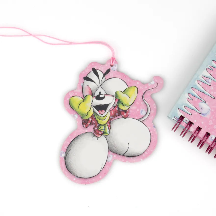 Précommande - Carnet A6 silhouette de Noël détachable Diddl (Collection Hiver 2026) - Livraison à partir de fin octobre
