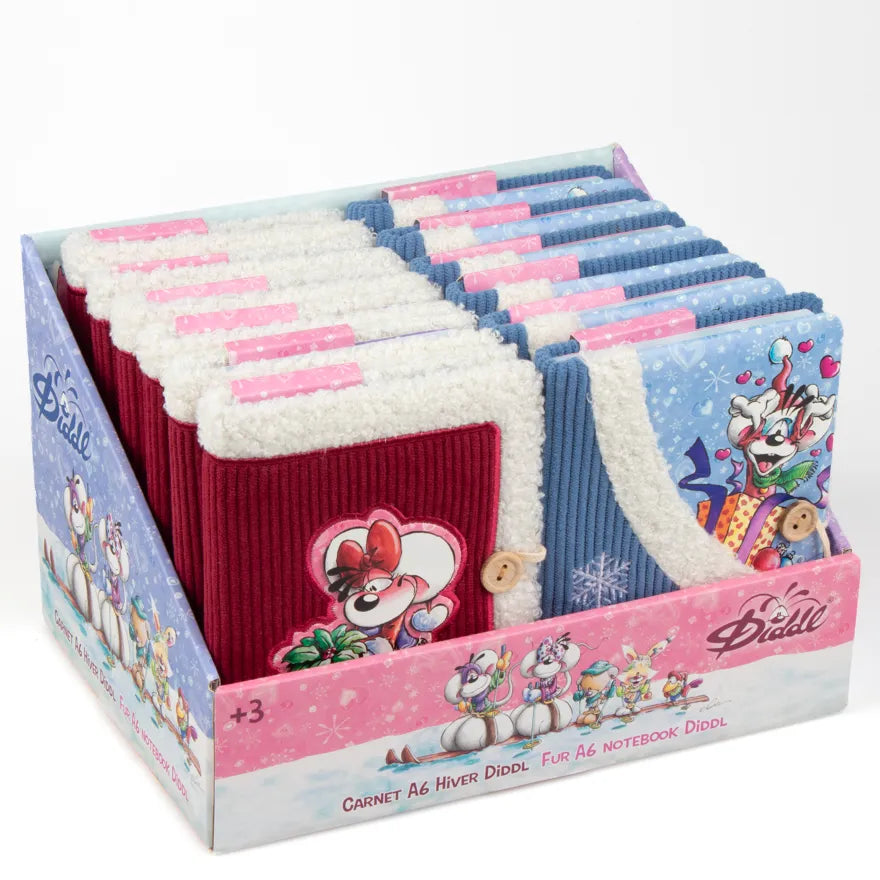 Précommande - Carnet A6 Hiver Diddl (Collection Hiver 2026) - Livraison à partir de fin octobre