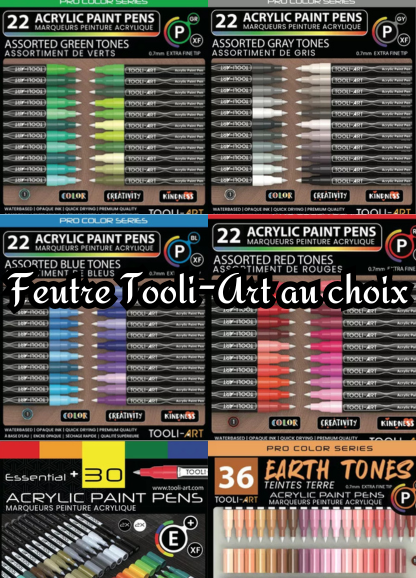 Tooli Art Marqueur Acrylique au choix