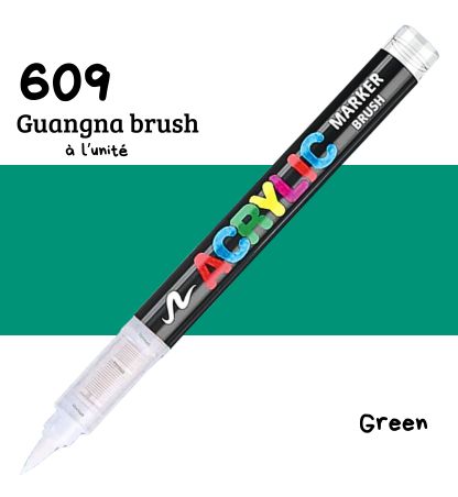 Feutre GuangNa brush marker à l'unité (600/699)