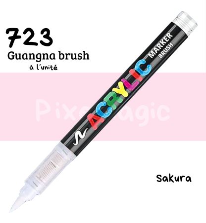 Guangna brush 723 Sakura  feutre acrylique à l'unité