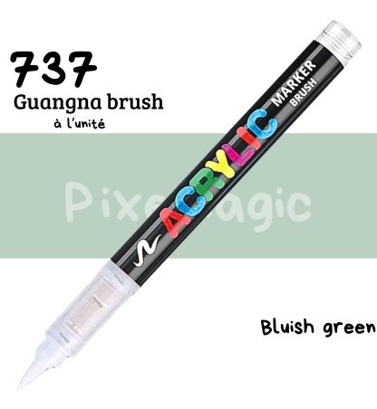 Guangna brush 737 Blush green feutre acrylique à l'unité