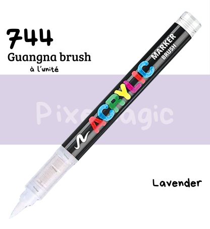 Guangna brush 744 Lavender  feutre acrylique à l'unité