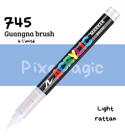 Guangna brush 745 Light rattan  feutre acrylique à l'unité