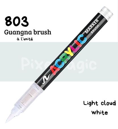Guangna brush 803 Light cloud white feutre acrylique à l'unité