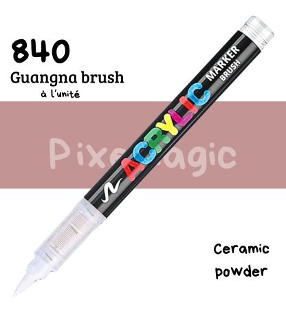 Guangna brush 840 Ceramic powder  feutre acrylique à l'unité