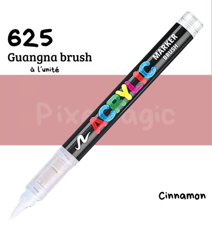 Guangna brush 625 Cinnamon feutre acrylique à l'unité