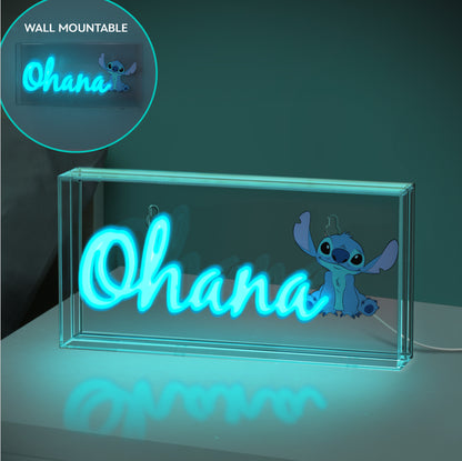 Lampe neon Stitch