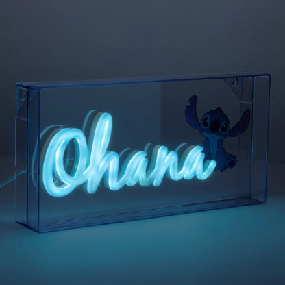 Lampe neon Stitch