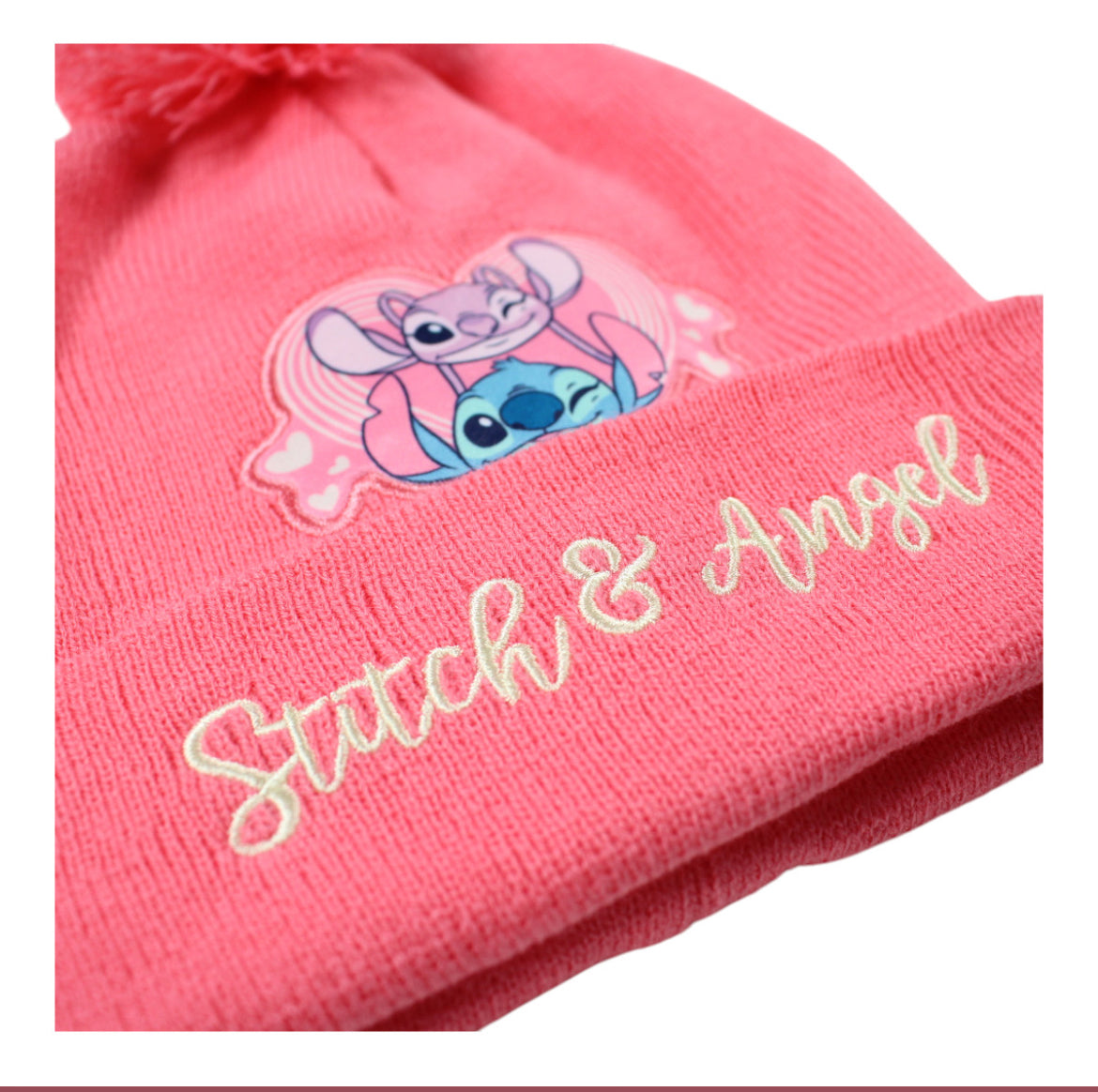 Bonnet gant et cache cou Stitch