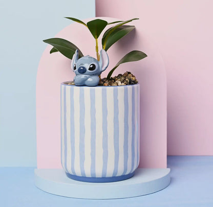 Cache pot Stitch 3D et plante artificielle ( en arrivage )