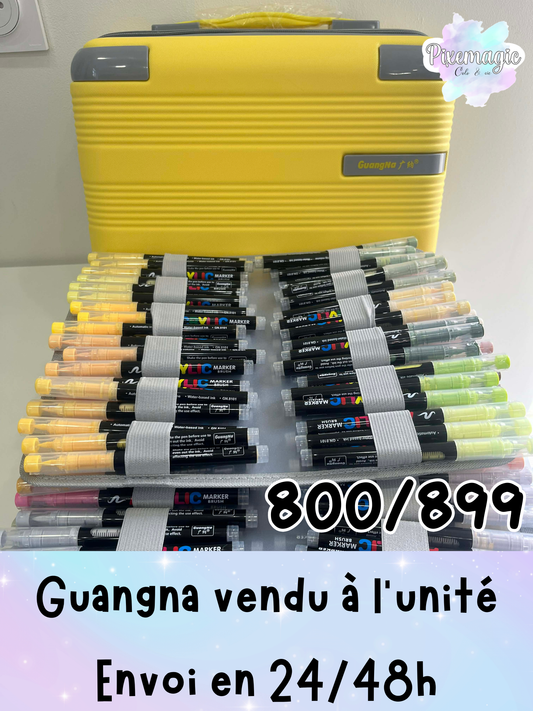 Feutre acrylique brush marker à l'unité (800/898)