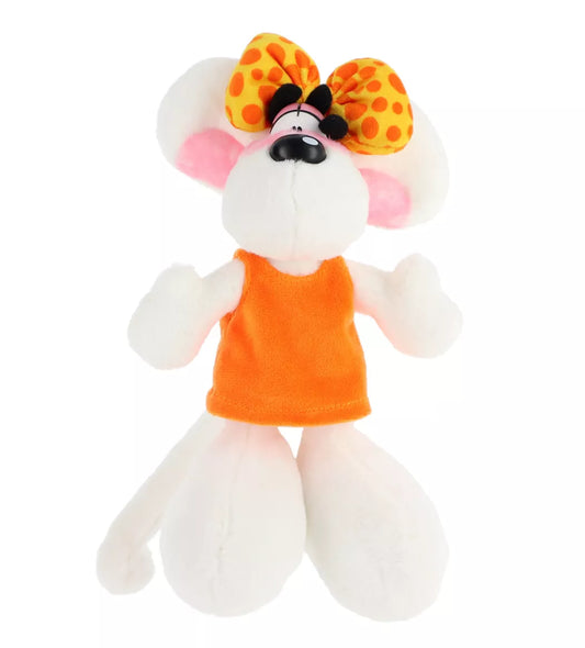 Peluche Diddlina en robe orange 20cm