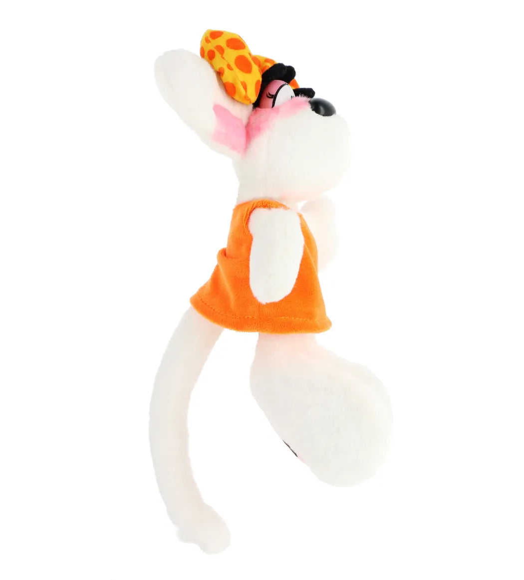 Peluche Diddlina en robe orange 20cm