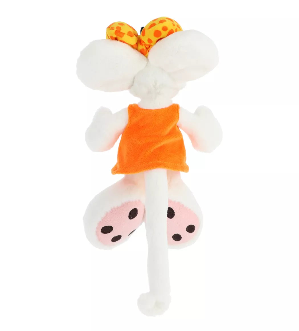 Peluche Diddlina en robe orange 20cm