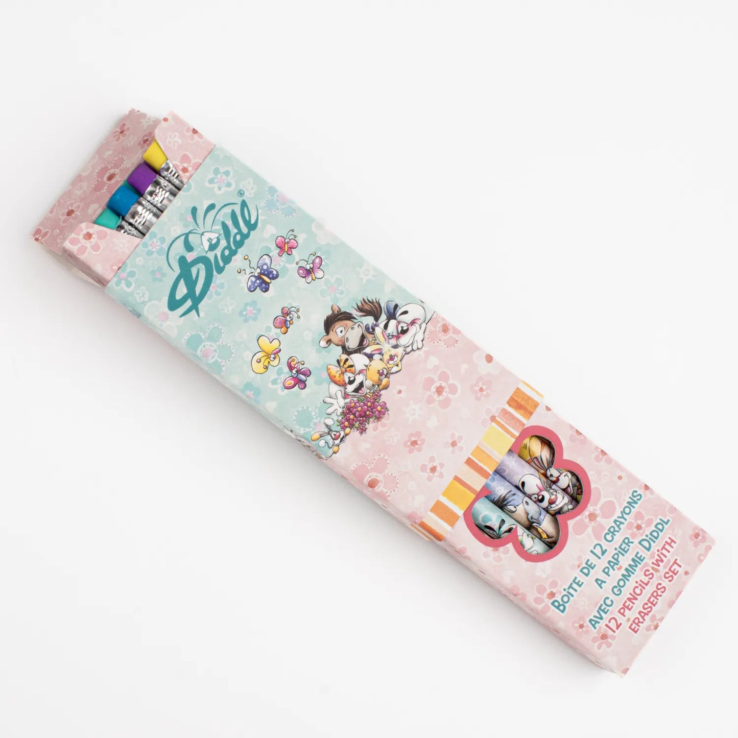 Précommande - Boite de 12 crayons à papier avec gomme - DIDDL (Collection 2)