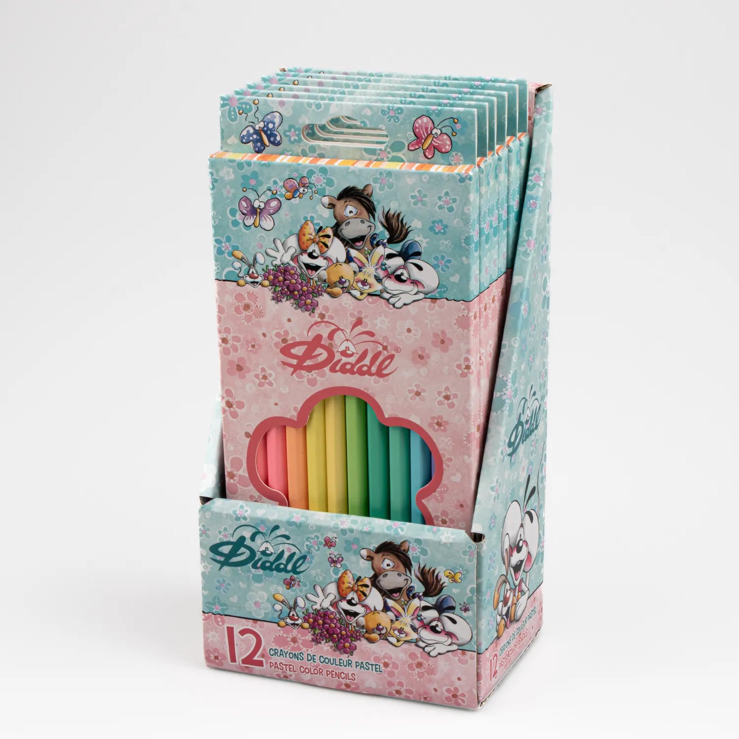 Précommande - Boite de 12 crayons de couleur - DIDDL (Collection 2)
