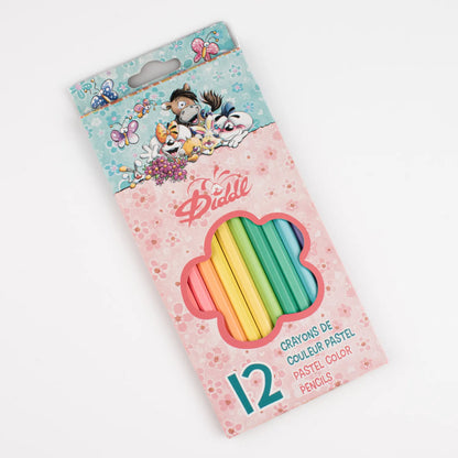Précommande - Boite de 12 crayons de couleur - DIDDL (Collection 2)