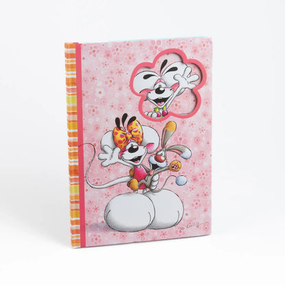Précommande - Carnet A4 rigide motif fleur - DIDDL (Collection 2)