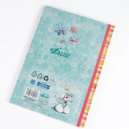 Précommande - Carnet A4 rigide motif fleur - DIDDL (Collection 2)