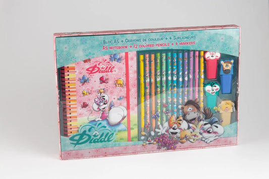 Précommande - Coffret Cadeau Dessin 17 pcs - DIDDL (Collection 2)